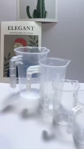 Ca Đong Nhựa 500ml Vạch Xanh(tím)