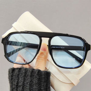 Men Oversized Frame Sunglasses Classic Big Frame Sport Eyeglasses 2025 Vintage Brand Design Shades UV400 Eyewear Trendy Glasses