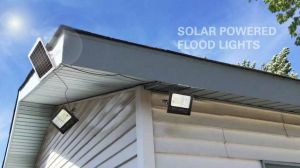 1200W LED Solar Light Outdoor Adjustable Brightness Solar Outdoor Light Waterproof Auto On/Off Lampu Solar Tahan 24Jam with Remote Control Automatic Charging White Light/Warm Light 5-Year Warranty