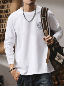 JIANMUJI | Heavyweight Cotton Long Sleeve T-Shirt