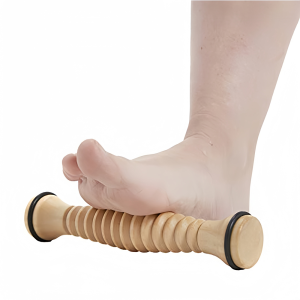 17*4*4CM Wooden Foot Roller Deep Tissue Massage Tool Relieves Stress And Soothes Tired Feet