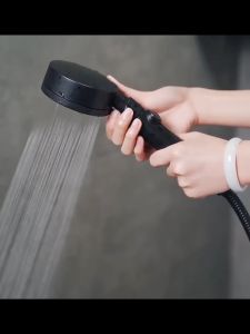 DuduMart Mall Water Saving Handheld Shower Head Set 5 Mode Pressure Boost Shower Head With Hose And Wall Holder