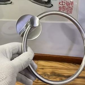 Premium Stainless Steel Bathroom Rack Bar Wall Mounted Shower HandTowel Holder Towel Hanger Toilet Rak Bilik Mandi Air