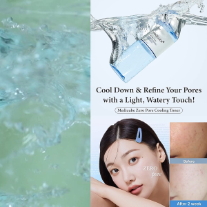 Medicube Zero Pore Toner - Exfoliating & Hydrating Blue Bottle Water Toner