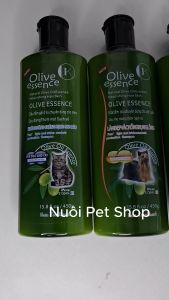 Sữa tắm Olive Essence 450ml Cho chó mèo từ thiên nhiên sữa tắm chó mèo sữa tắm thú cưng Olive - Nuôi Pet Shop
