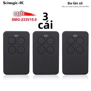 SMG-233 Bộ Phát Cầm Tay Điều Khiển Từ Xa Cửa Nhà Để Xe Đa Tần Số 280-868 MHz 433 MHz 1/2/3 Bộ Nâng Cấp Cho Cổng