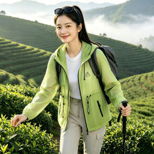 MANWUJINGLING | UV Protection Lightweight Drawstring Waist Jacket