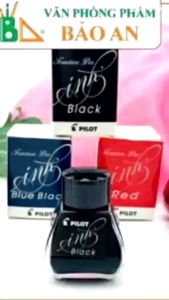 Mực bút máy Bút mài thầy Ánh bền màu không lắng cặn cao cấp lọ 30ml