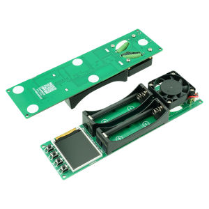 Máy Dò Pin Kỹ Thuật Số 2 Kênh Máy Kiểm Tra Điện Trở Trong Loại C Cho Pin Lithium 18650 Dung Lượng MAh MWh DC 5V Module