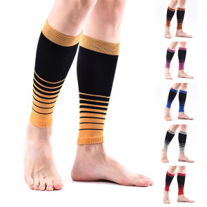 1Pair Compression Calf Sleeves (20-30mmHg) for Men & Women - Perfect Option to Our Compression Socks - For Running Shin Splint Medical Travel Nursing