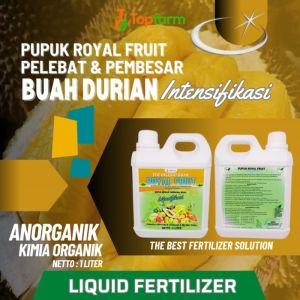 Pupuk Pelebat & Pembesar Buah Durian TopFarm