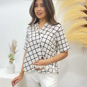 Fashion kemeja wanita terbaru cela shirt