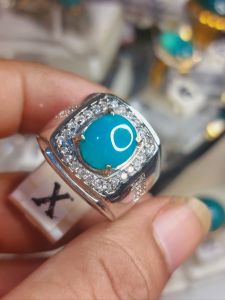 Cincin Batu Bacan Crystal Ukuran Kecil