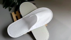 Good Quality 1 PAIR GToweling Closed Toe Hotel Slipper Spa Shoes Disposable Slippers