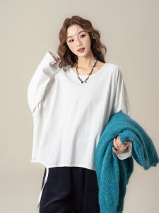 SHANGWEILUO | Korean Style Design Sense Loose New Round Neck Sweater Cardigan
