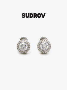 Non Blinding Durable Light Moissanite Earrings