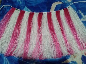 rok rumbai  merah putih rumbai tali rafia cocok untuk acara Agustus bisa Request warna