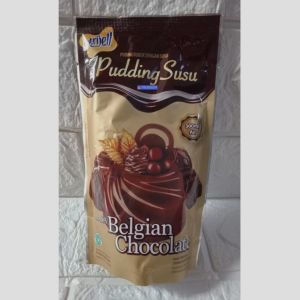 BELGIAN COKLAT... NUTRIJELL AGAR PUDDING SUSU