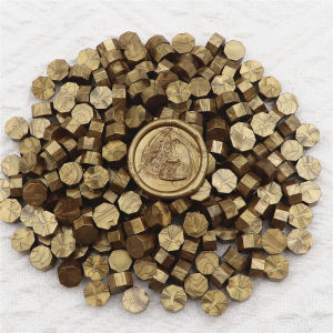 200 PCS Octagon Sealing WAX ลูกปัดสําหรับ WAX Seal แสตมป์สําหรับ Scrapbooking การ์ดซองคําเชิญงานแต่งงานของขวัญบรรจุภัณฑ์