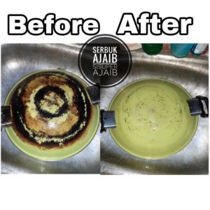 serbuk ajaib pembersih serbaguna kerak wajan noda pakaian