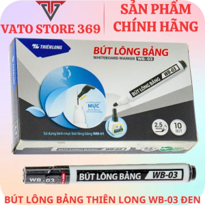 Bút lông bảng THIÊN LONG màu đen WB-03