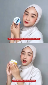 [Bundling Hemat - 2 Pcs] BEAUTY TALK AHA Collagen Lotion 100ML + Body Booster Lotion Niacinamide 10% Tranexamic Acid 2% - 100ML | Lotion Whitening & Anti Kusam | Mencerahkan Menghaluskan Meratakan Warna Kulit & Menutrisi Kulit