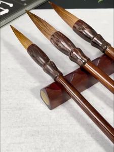 YUBAOGE | Calligraphy Beginner Practice Set Wolf and Mixed Hair Brushes Medium Size