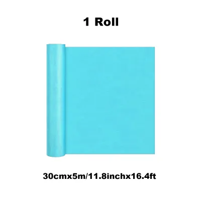 Blue Kraft Paper Roll 30cm 11.8inch Wrapping Paper Roll For Gift Packaging Packaging Transportation Crafts