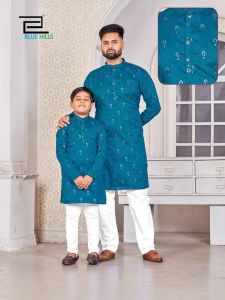 [PRE-ORDER]Father & Son -Kurta With Pant(ETA:2023-06-09)15 TO 20 days delivery