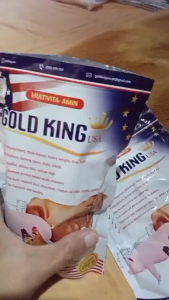 [TOP RATED] Gold King USA for Pigs – Gold King 250g Growth Booster & Immune Support for ANIMALS
