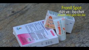 Hanpet- Nhỏ gáy trị ve rận FRONIL SPOT (dùng cho mọi loại chó mèo)