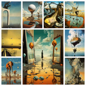 Iconic Salvador Dali Surrealism Artwork Jigsaw Puzzle 1000PCS-50X70CM Stress Relief Puzzle Wall Art Decor Gift