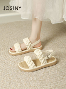 Josiny | Womens Sandals New 2026 Summer French Style Soft Sole