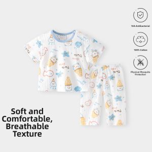 TONGLIANCHUXIN | Summer Thin Pure Cotton Infant Separate Set