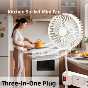 RUANFU | Increased Airflow Wall Mount or Ceiling Fan With Switch