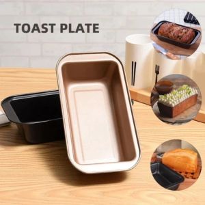 Loyang Loaf Roti Kue Kering Banana Premium Tray Panjang Cake Mould Anti Lengket High Carbon Steel