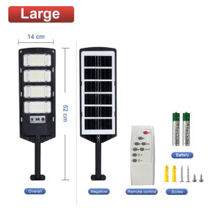 30000000LM Solar Led Lights Outdoor 400W Motion Sensor Solar Wall Lamp IPX65 Waterproof Solar Powered Garden Yard Security Lamp