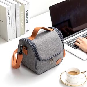 Waterproof Thermal Cooler Lunch box Outdoor Camping Lunch Bags School Picnic Bag Lunch Box
