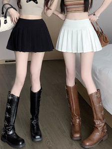 Unique Stylish High Waist A-line Pleated Short Skirt