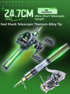 fishingfans | Ultra Compact Telescopic Travel Spinning Rod ML Set