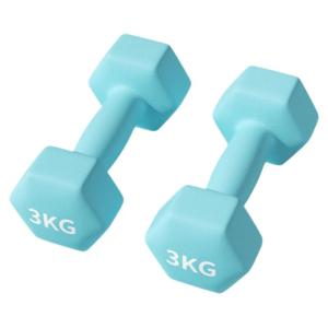 Fitness Solid Hexagonal Dumbbells