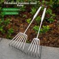 FEIZHUXIANSEN | Stainless Steel Rake for Lawn Care. 