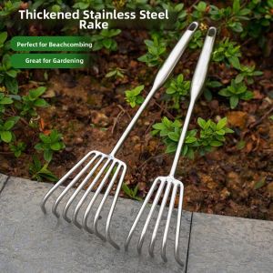 FEIZHUXIANSEN | Stainless Steel Rake for Lawn Care