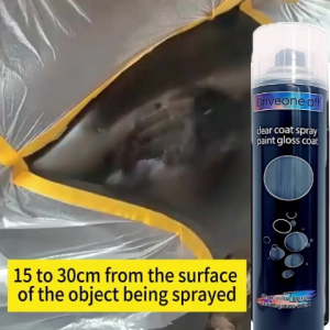 【620ML 】BUY 1 TAKE 1 - 1000 Brighter clear coat spray paint top coat spray paint adds shine prevents oxidation protect the paint finish
