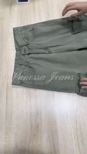 Celana Jeans Cargo Wanita High Waist Baggy Jumbo Boyfriend Jeans Korean Style