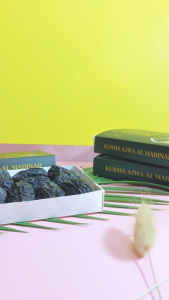 BQ Kurma Ajwa 100gram / Kurma Nabi / Oleh-oleh Haji dan Umroh /ALELAL STORE