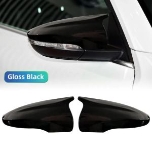 For VW JETTA MK6 Volkswagen Passat B7 Scirocco Beetle CC Eos Rearview Mirror Cover Add on Side Wing Mirror Cover Caps
