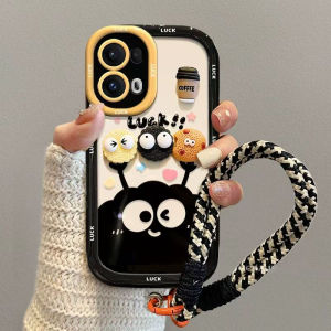 Trendy Cookie Coal Ball Phone Case for Apple 16Promax Huawei Mate70Pura70 Nova Xiaomi Redmi K80 OppoReeno Honor 300 Women Vivo