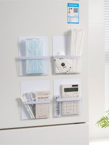 Túi Đựng Đồ Từ Tính Trong Suốt Đựng Chìa Khóa Và Đồ Nhỏ Túi Treo Cửa Đơn Giản Túi Đựng Đồ Dùng Gia Đình Để Treo Tường