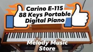 Stock Clearance 88 Keys Digital Piano Keyboard Carino E-115 Sonatina M-250 Electronic Piano Keyboard Electronic Piano Cheap Price Good Quality Space Saving Standard Keyboard Full Size Key Portable Digital Piano 88 Keys Piano 88 Keys Keyboard Piano